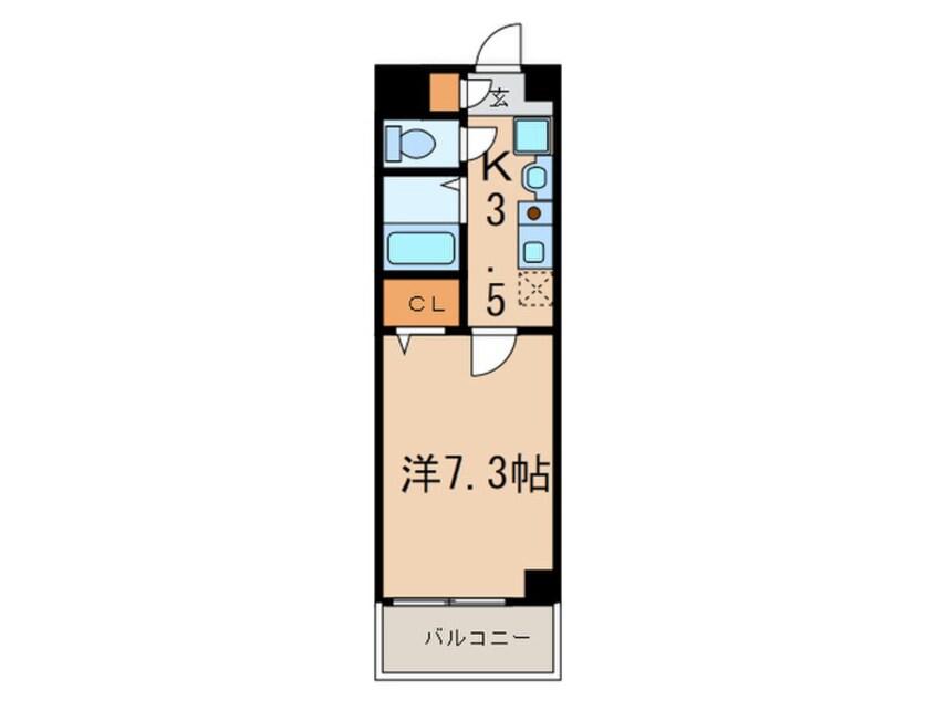 間取図 エテルノオオヒラ