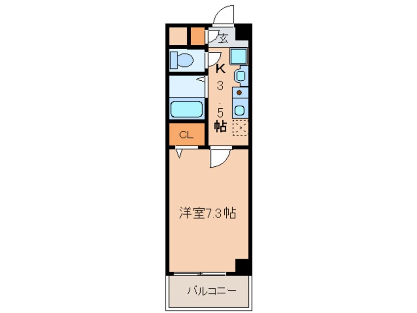 間取図 エテルノオオヒラ