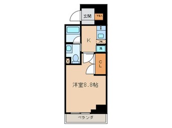 間取図 COZY阿由知通
