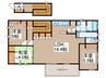 菊住二丁目貸家 3LDKの間取り
