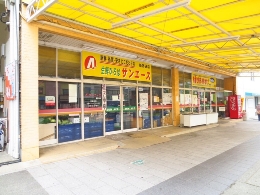 サンエース(スーパー)まで231m 菊住二丁目貸家