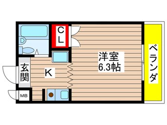 間取図 シーズンコート野並