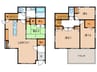 高橋町7丁目戸建 4LDKの間取り