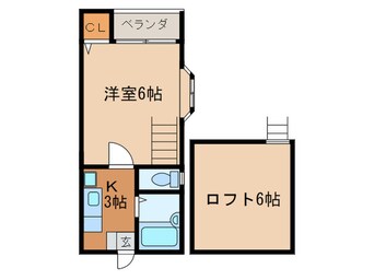 間取図 ハルミハイツ