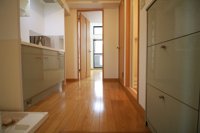 廊下 ハルミハイツ