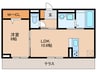 Ｄ－ｒｏｏｍ名駅　Ｃ棟 1LDKの間取り