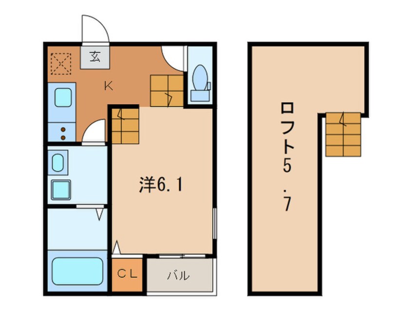 間取図 ラファン熱田