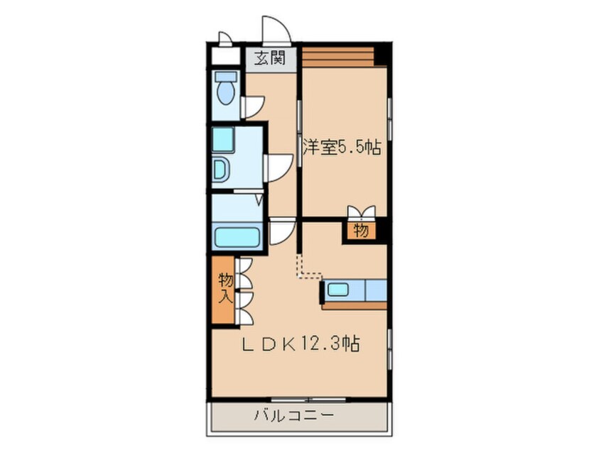 間取図 パル・アシュ－レ