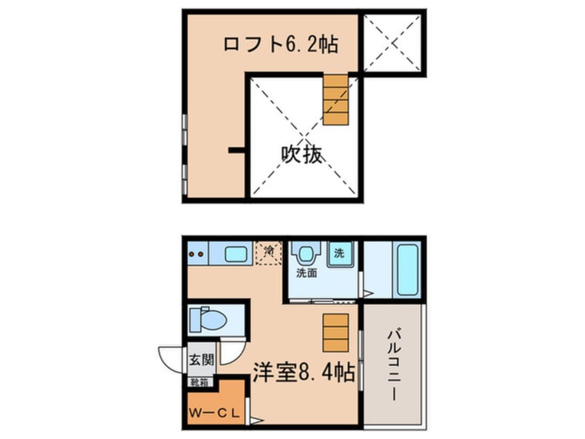 間取図 ユイットロワ
