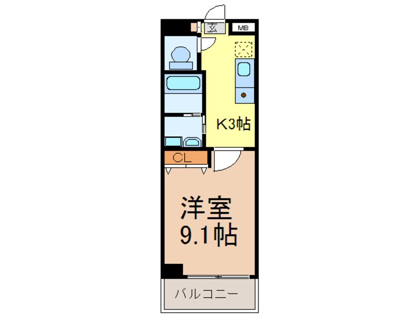 間取図 びい１千種