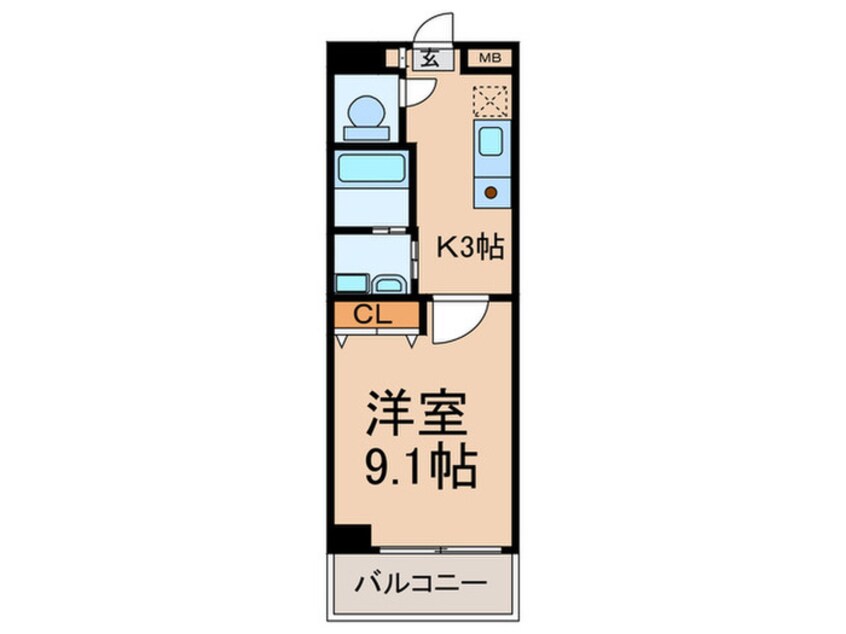 間取図 びい１千種