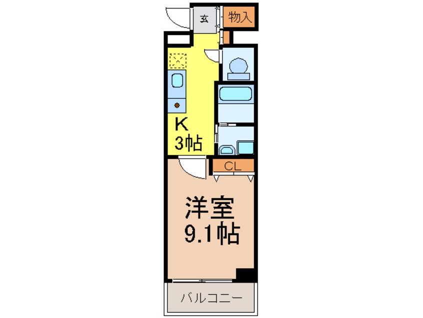 間取図 びい１千種