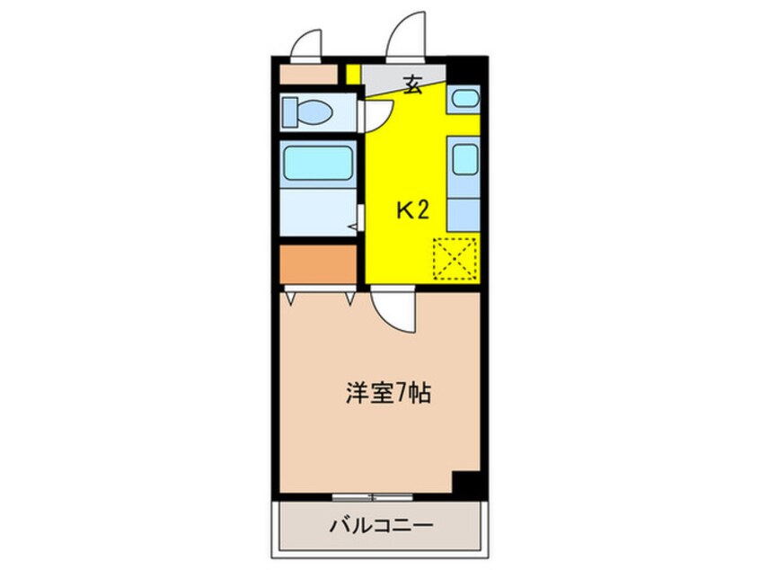 間取図 グレースハイム甲陽