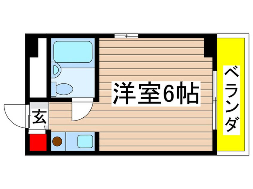 間取図 プレスイン日比野