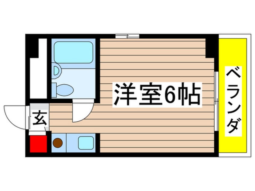 間取図 プレスイン日比野