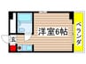 プレスイン日比野 1Rの間取り