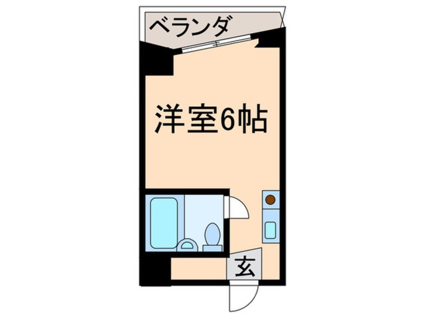 間取図 プレスイン日比野