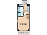 クレサス千種Ⅱ.ｍ 1Kの間取り