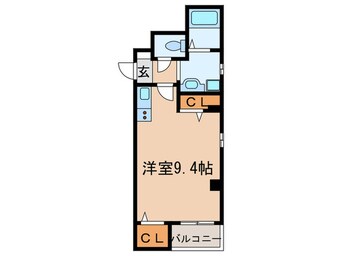 間取図 クレサス千種Ⅱ.ｍ