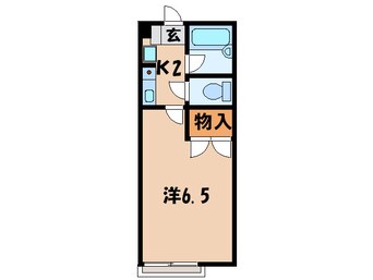 間取図 小豆坂シャンテ