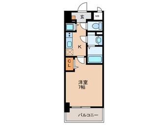 間取図 ル・シエル大秋