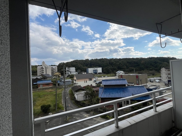 室内からの展望 第一ビューハイツ兄山