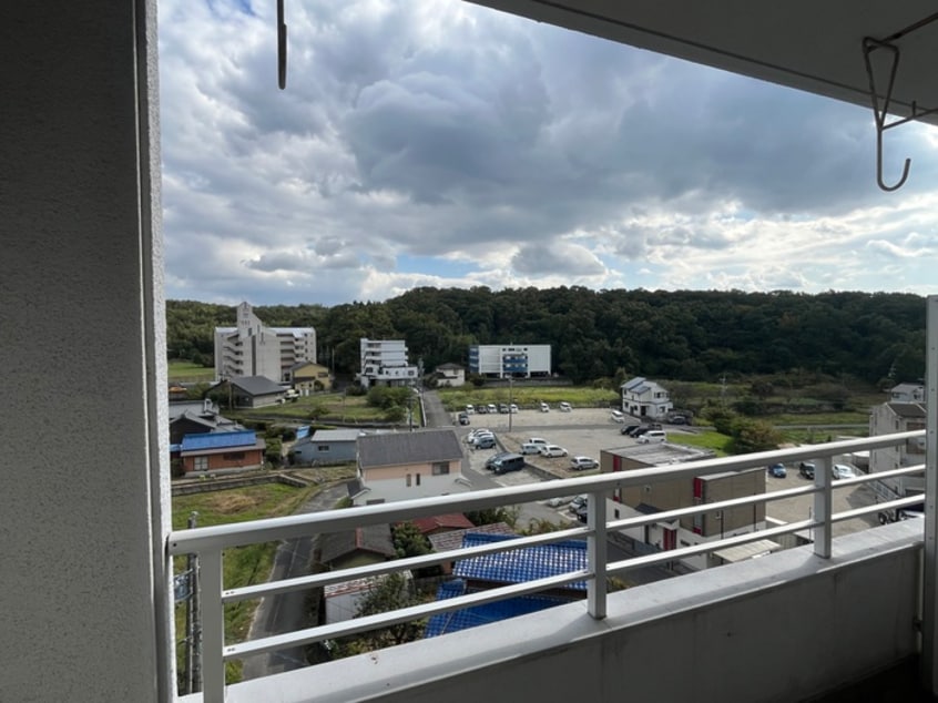 室内からの展望 第一ビューハイツ兄山