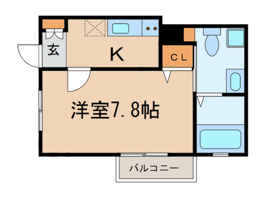 間取図 Casa　Avenue　Nakamura