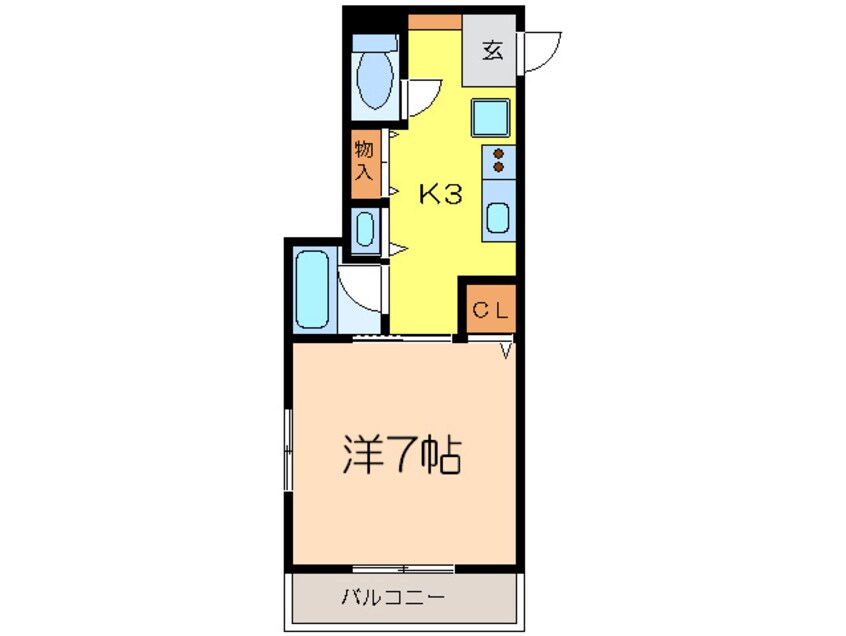 間取図 センチュリ－パ－ク六番町