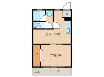 間取図 第一三鈴ビル