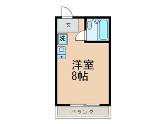 間取図 シャトレータカギ