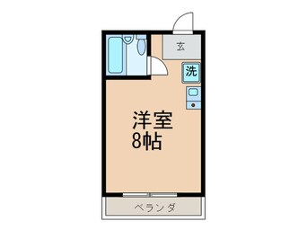 間取図 シャトレータカギ