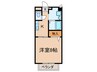 Ｃｌａｉｒ 1Kの間取り