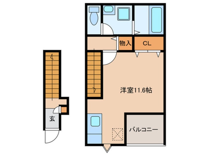 間取図 セントラル・ウッズ