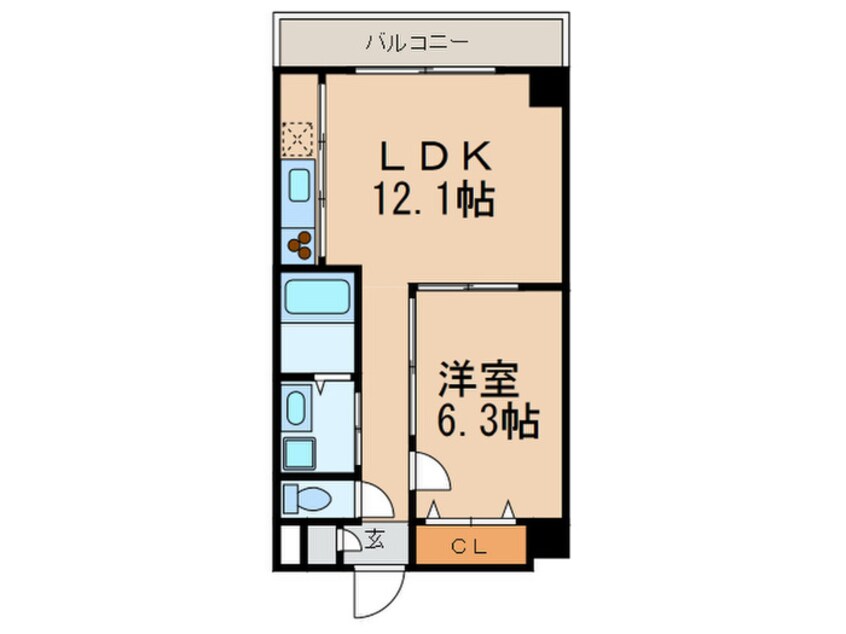 間取図 ＡＨビル