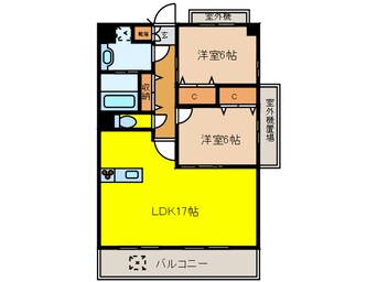 間取図 フェリ－チャ　アイオイ