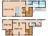 宿跡町戸建West 2LDKの間取り