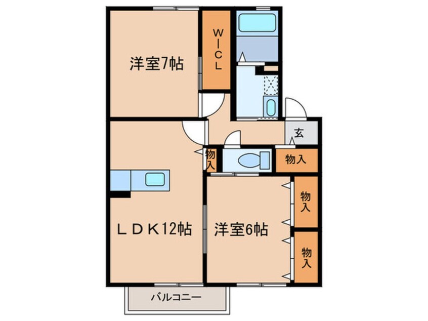 間取図 ベルツリ－