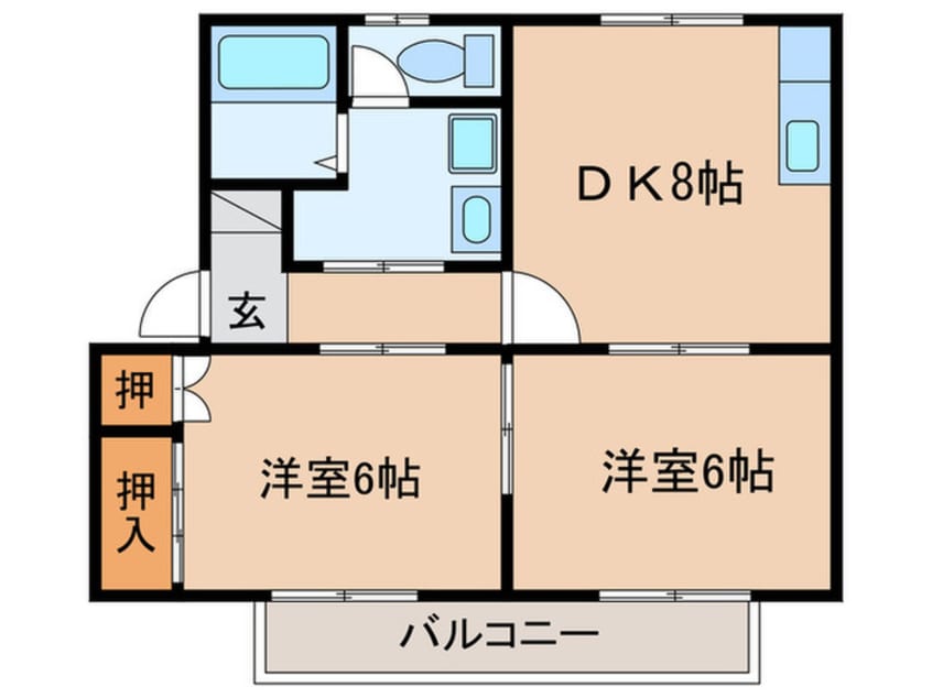 間取図 アデリアハウス