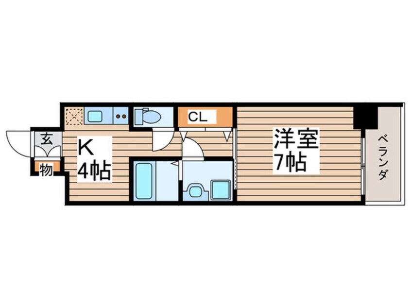 間取図 セントフィオーレ