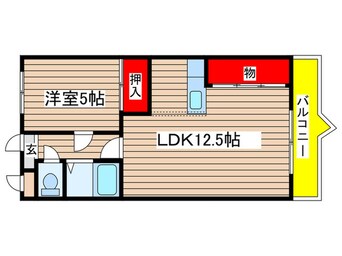 間取図 サンモ－ル井田