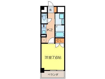 間取図 Maison De Gaspard名駅