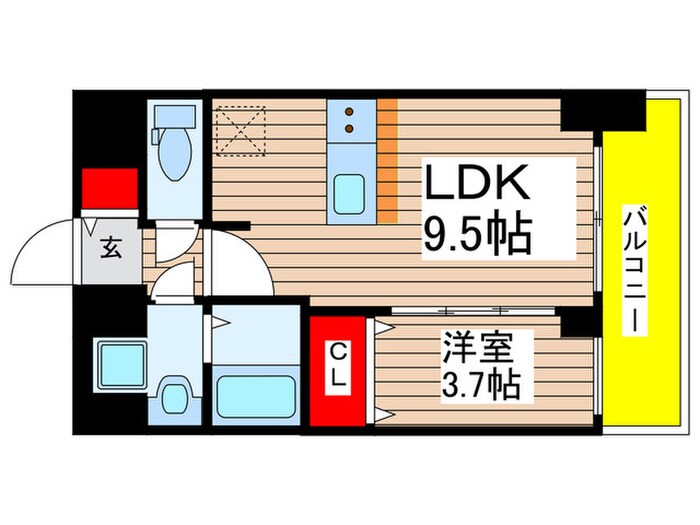 間取り図 プレサンス上前津ディアシス