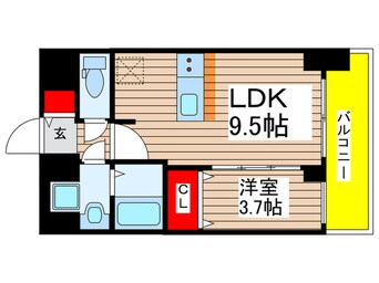 間取図 プレサンス上前津ディアシス