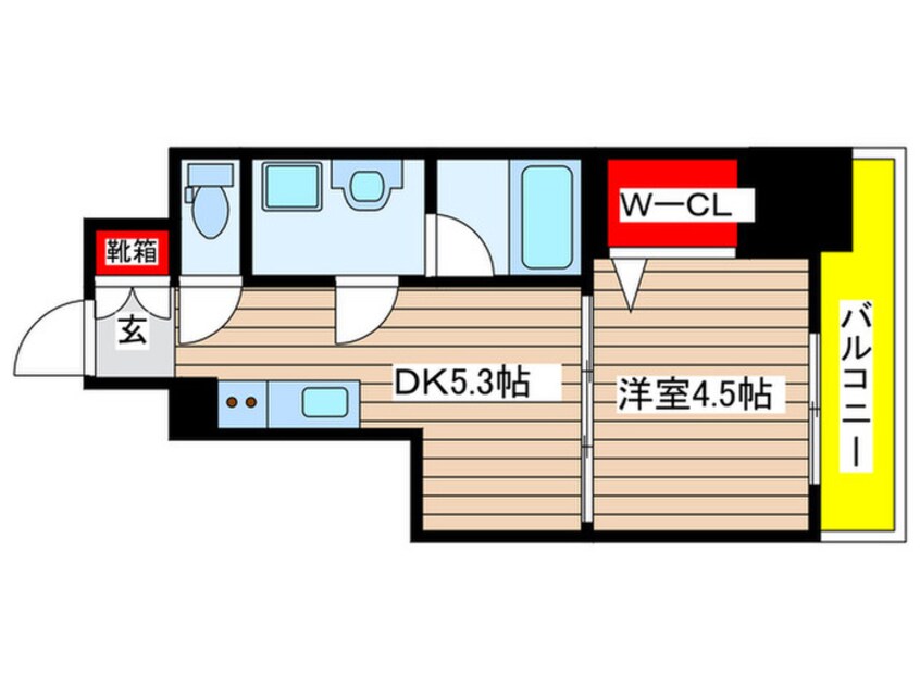 間取図 TENAS泉