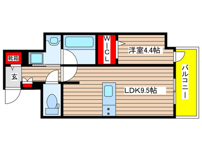 間取図 TENAS泉