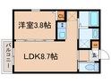 Luciente　藤が丘の間取図