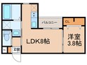Luciente　藤が丘の間取図