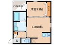 Luciente　藤が丘の間取図