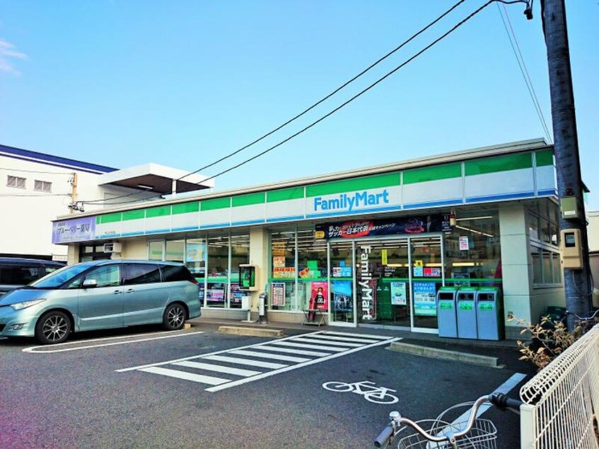 ファミリーマート千代田店(コンビニ)まで49m A・City守山小幡